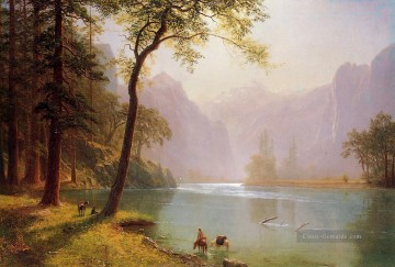  Bierstadt Malerei - Kern Niet Valley Kalifornien Albert Bier